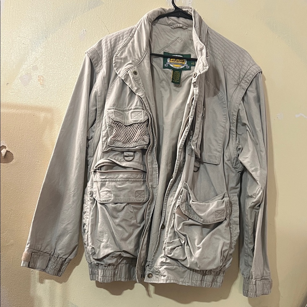 Cabela's Men's Gray Safari Jacket